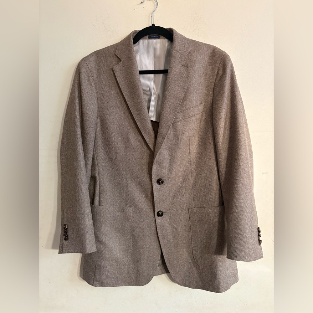 Peter Millar the winter excursionits Sport Jacket Blazer Size 38R cashmere - Picture 2 of 9